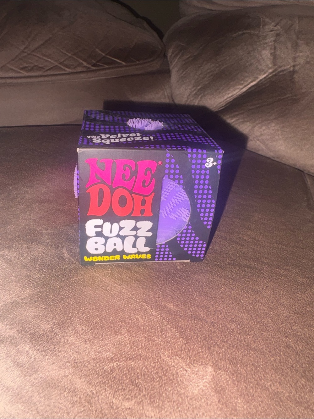 NEW!! Needoh Purple Fuzz Ball Wonder Waves unopened in the box